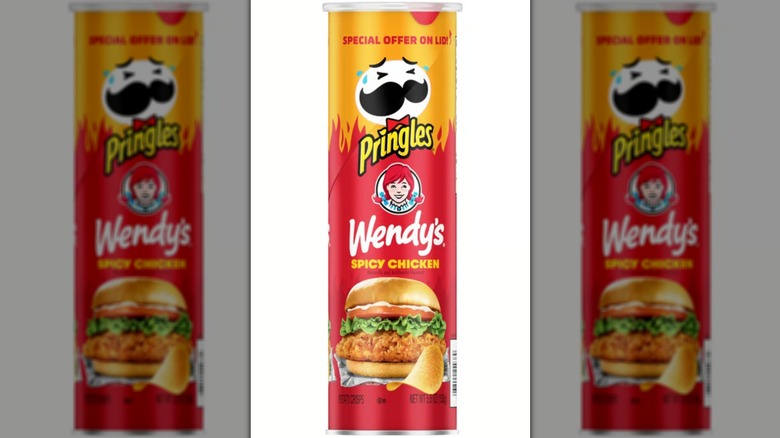 Wendy's Spicy Chicken Pringles