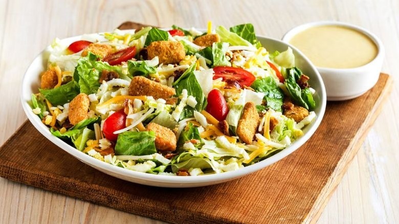 The Aussie Cobb Salad served on a platter at Outback Steakhouse