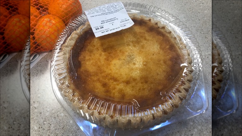 Publix egg custard pie