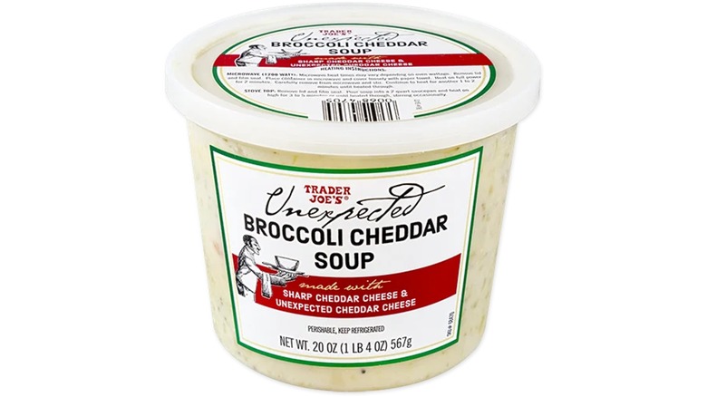 Trader Joe's Broccoli Cheddar Soup