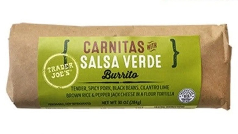 Trader Joe's Carnitas Burrito