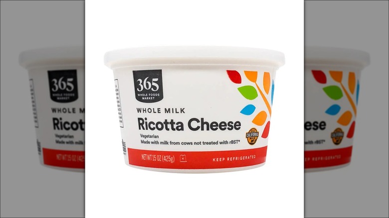 365 Whole Foods ricotta