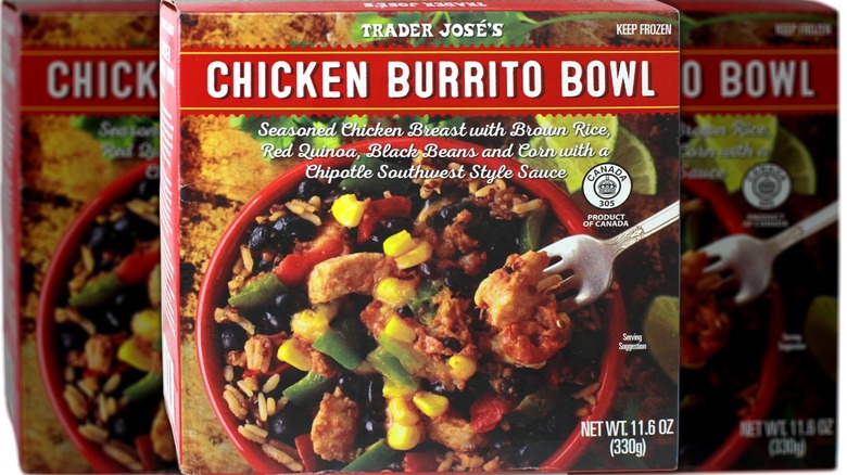Trader Joe's Chicken Burrito Bowl