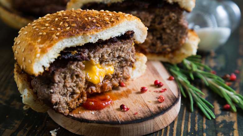 stuffed burgers