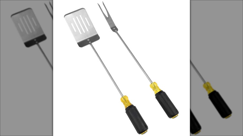 Klein Tools stainless steel grill tool set