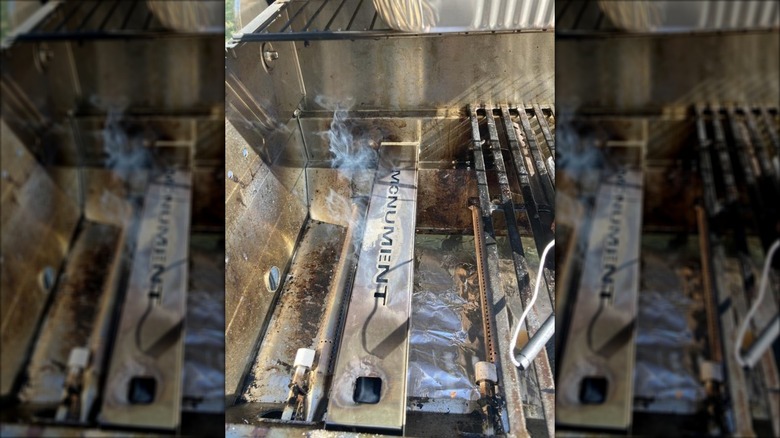Monument Grills stainless steel smoke box