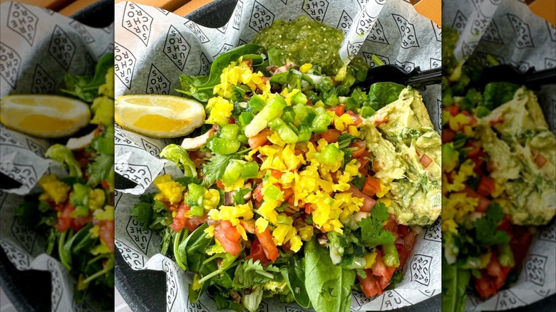 Veggie bowl from Surcheros