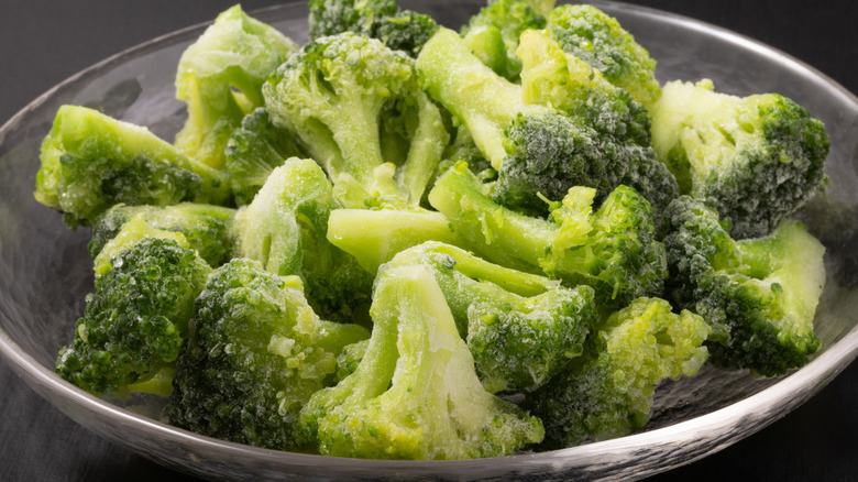 Frozen broccoli