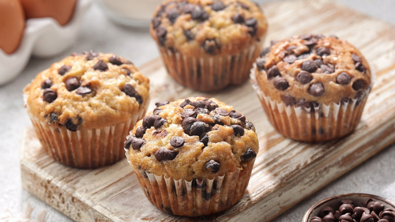 Chocolate chip muffins