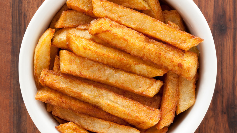 Bowl of French fries