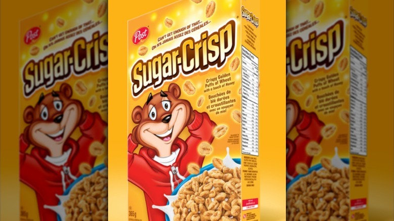 Box of Sugar Crisp Canada