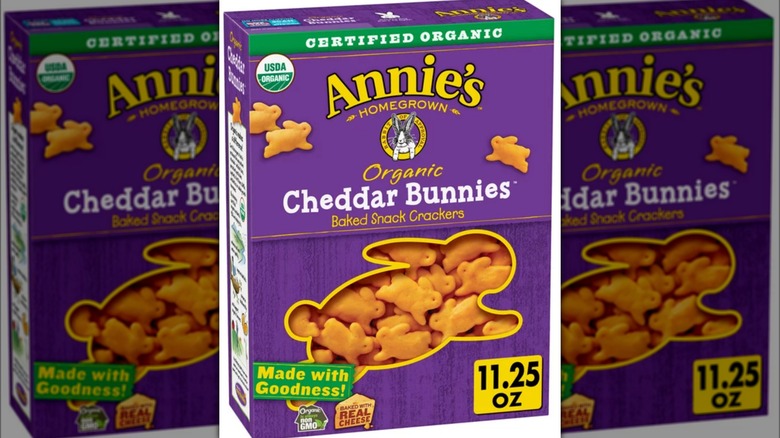 annie's organic cheddar bunnies