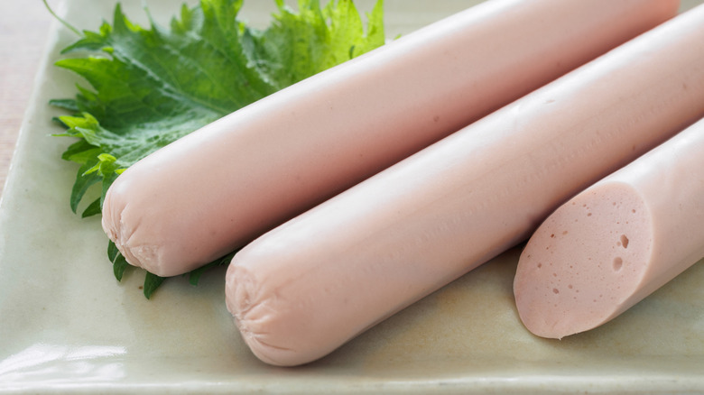 Fish sausages
