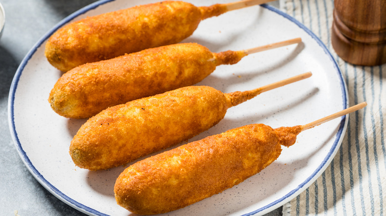Corn dogs