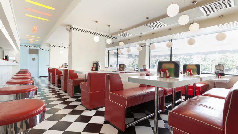 empty diner