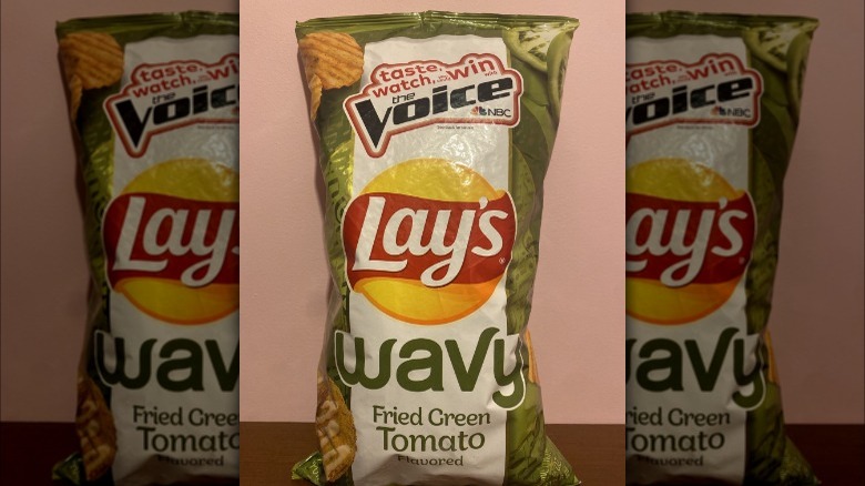 Lay's Wavy Fried Green Tomato