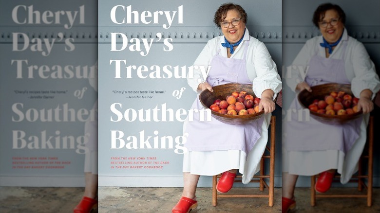 Mirrored image of Cheryl Day's Treasury of Southern Baking cover