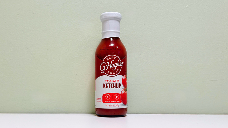 One bottle of G-Hughes ketchup