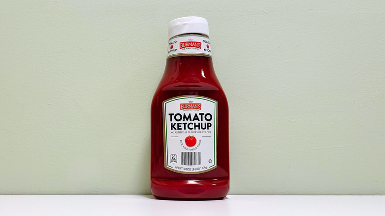One bottle of Burman's ketchup