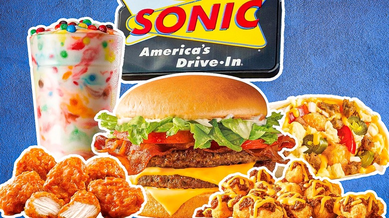 selection of sonic foods