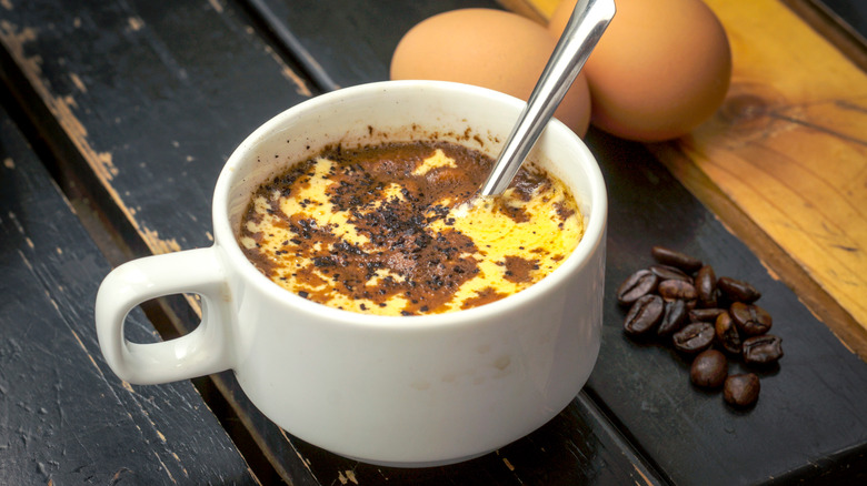 Vietnamese egg coffee