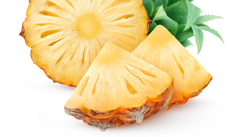 Pineapple wedges