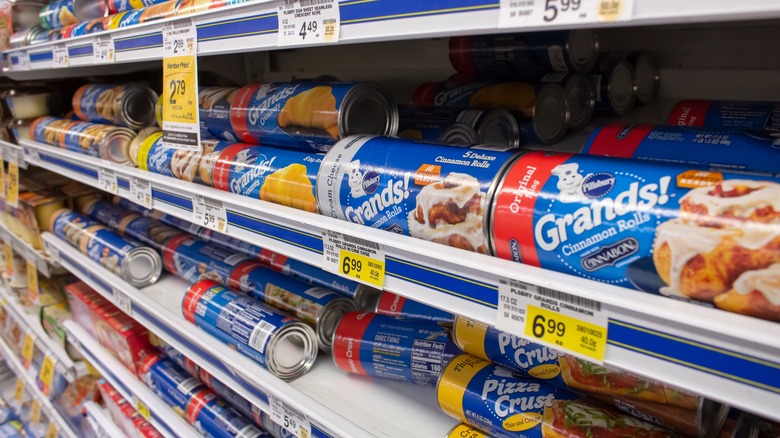 Pillsbury Cinnamon Rolls at store