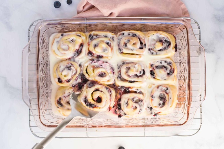 Blueberry Lemon Sweet Rolls