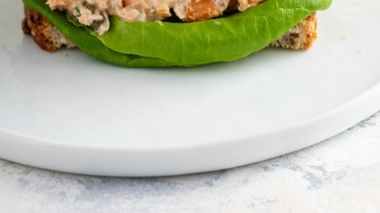 Stacked Tuna Salad Sandwiches