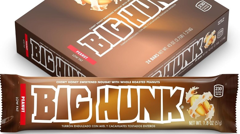 Box of Big Hunk candy bars