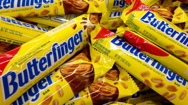 Multitude of Butterfinger bars