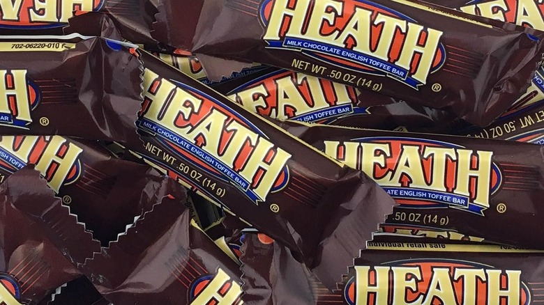 A bunch of Heath candy bars