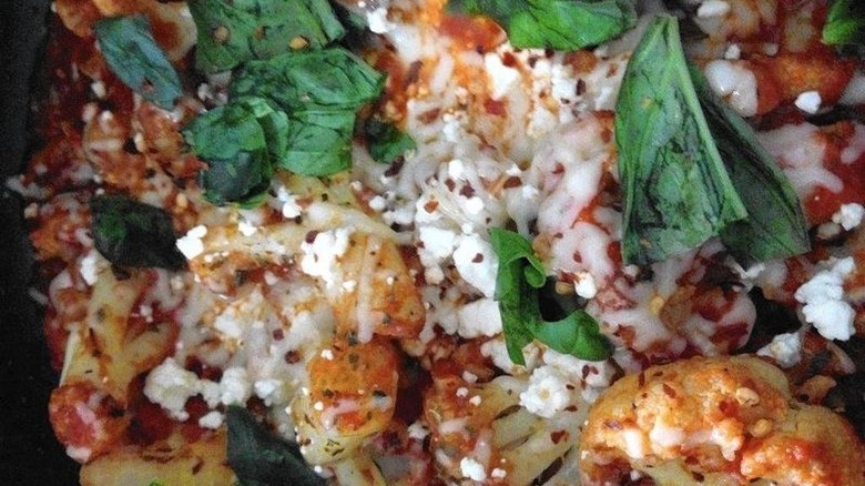 Cauliflower With Garlic and Marinara