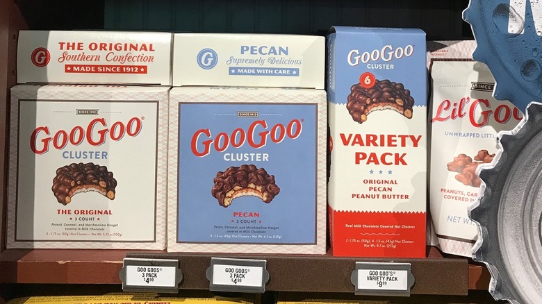 Goo Goo Cluster Candy at Cracker Barrel