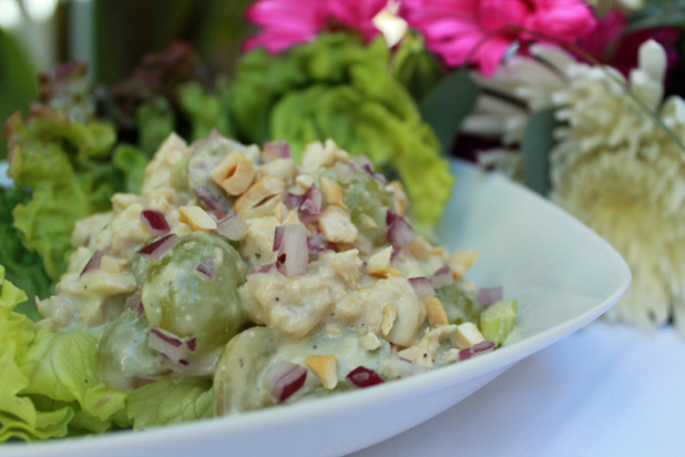Chicken Salad Lettuce Cups