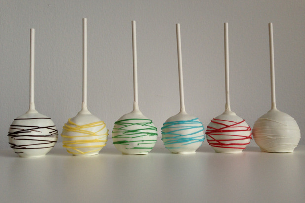 Rainbow Cake Pops