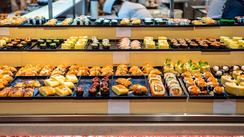 sushi bar at buffet