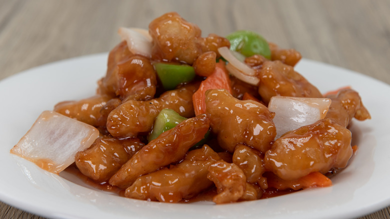sweet and sour chicken