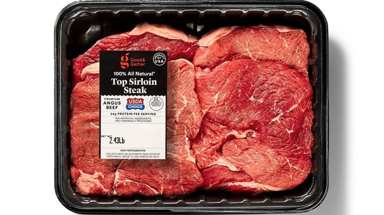 Product image of Good & Gather Angus top sirloin steak