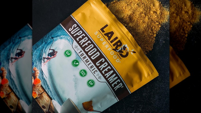 opened turmeric creamer