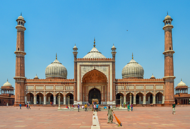 Jama Masjid in Delhi, India