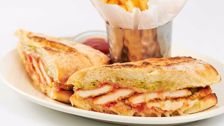 Cheesecake Factory Chicken Parmesan Sandwich