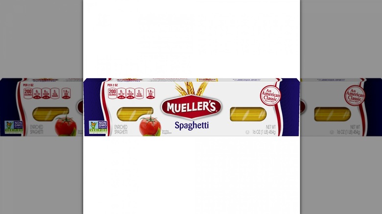 Mueller's spaghetti pasta