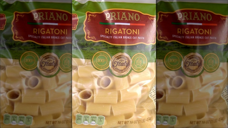 Priano rigatoni pasta