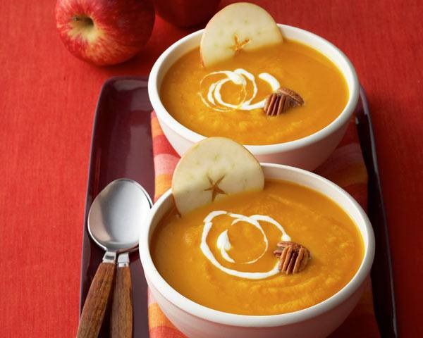 Curried Apple soup