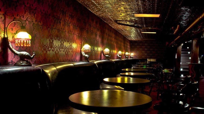 dimly lit The Del Monte