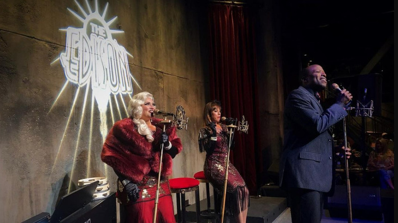 industrial staircase