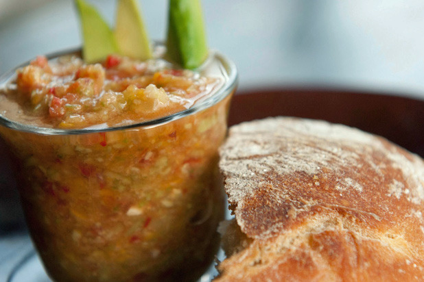 Heirloom Tomato Gazpacho