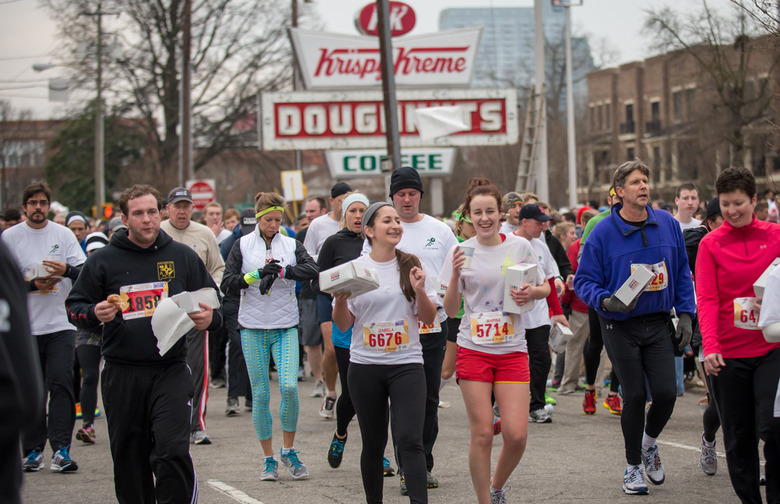 There's a 'Krispy Kreme Challenge' Race in Raleigh Every Year