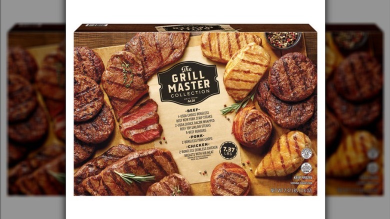 The Grill Master collection on white background